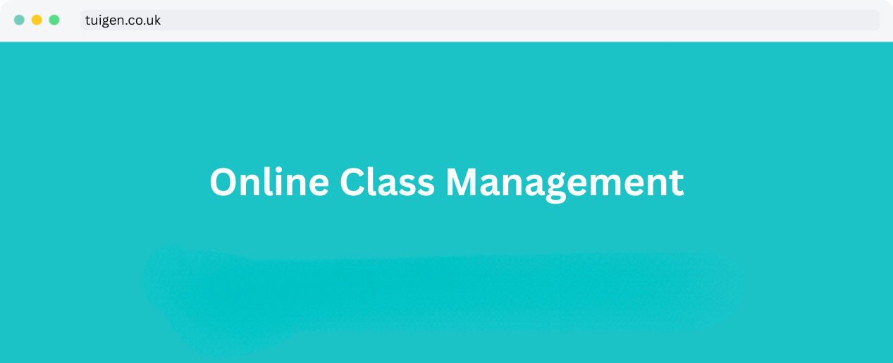 Online Class Management