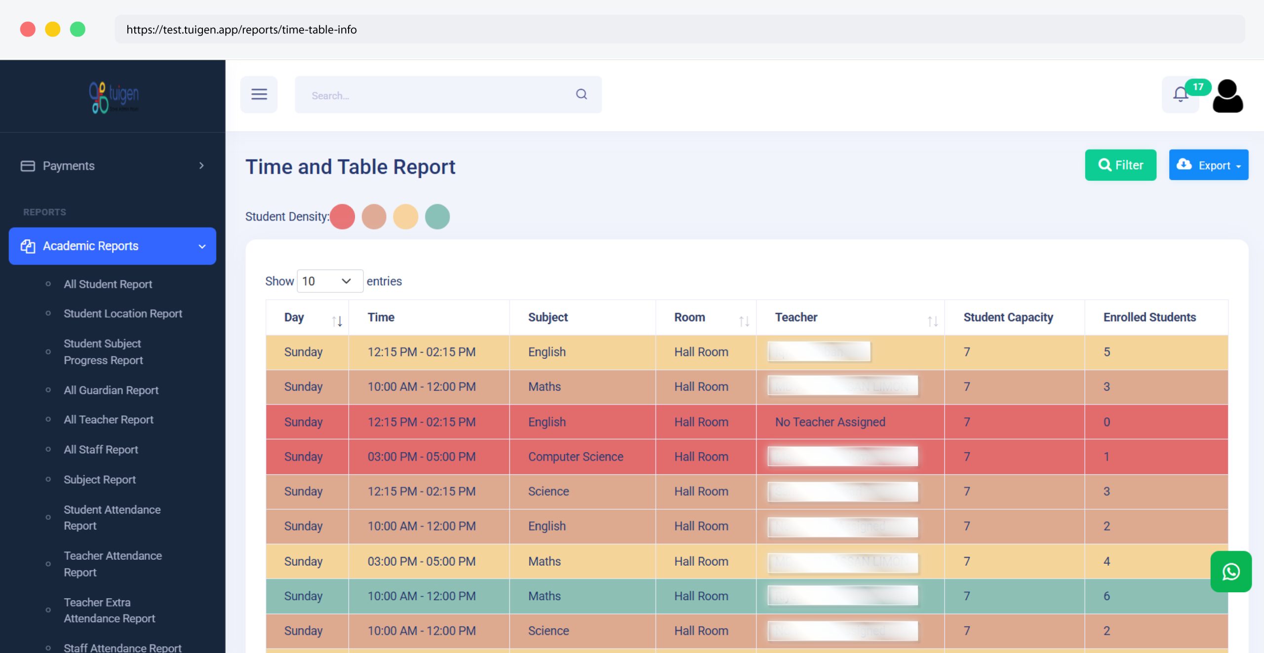 Student Attendance Tracking